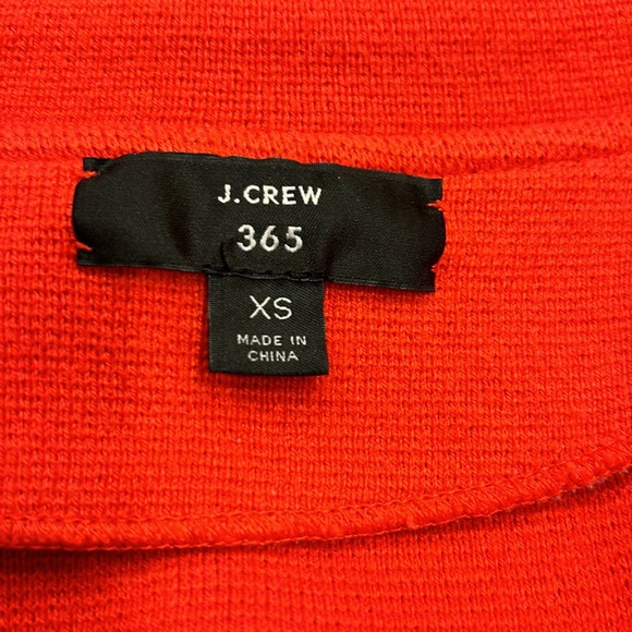 J.CREW 365 Red Open Front Stretchy Jacket, Large Pockets Fits XS To S - Picture 3 of 5